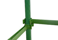 Éditeur de liens 30cm multiple en plastique vert d'enjeu de jardin de l'agrafe 11mm
