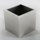 Conteneurs de jardin d'acier inoxydable de la conception simple 304 50cm de cube