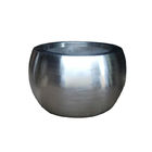 La boule forment le pot de la peinture 20cm Dia Odm Stainless Steel Flower